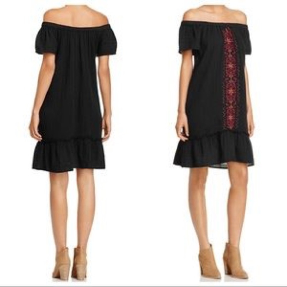 Beach Lunch Lounge OTS embroidered dress XS ❤️SALE